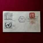FDC :- 1959 United Nations Trusteeship Council With Stamp (New York)