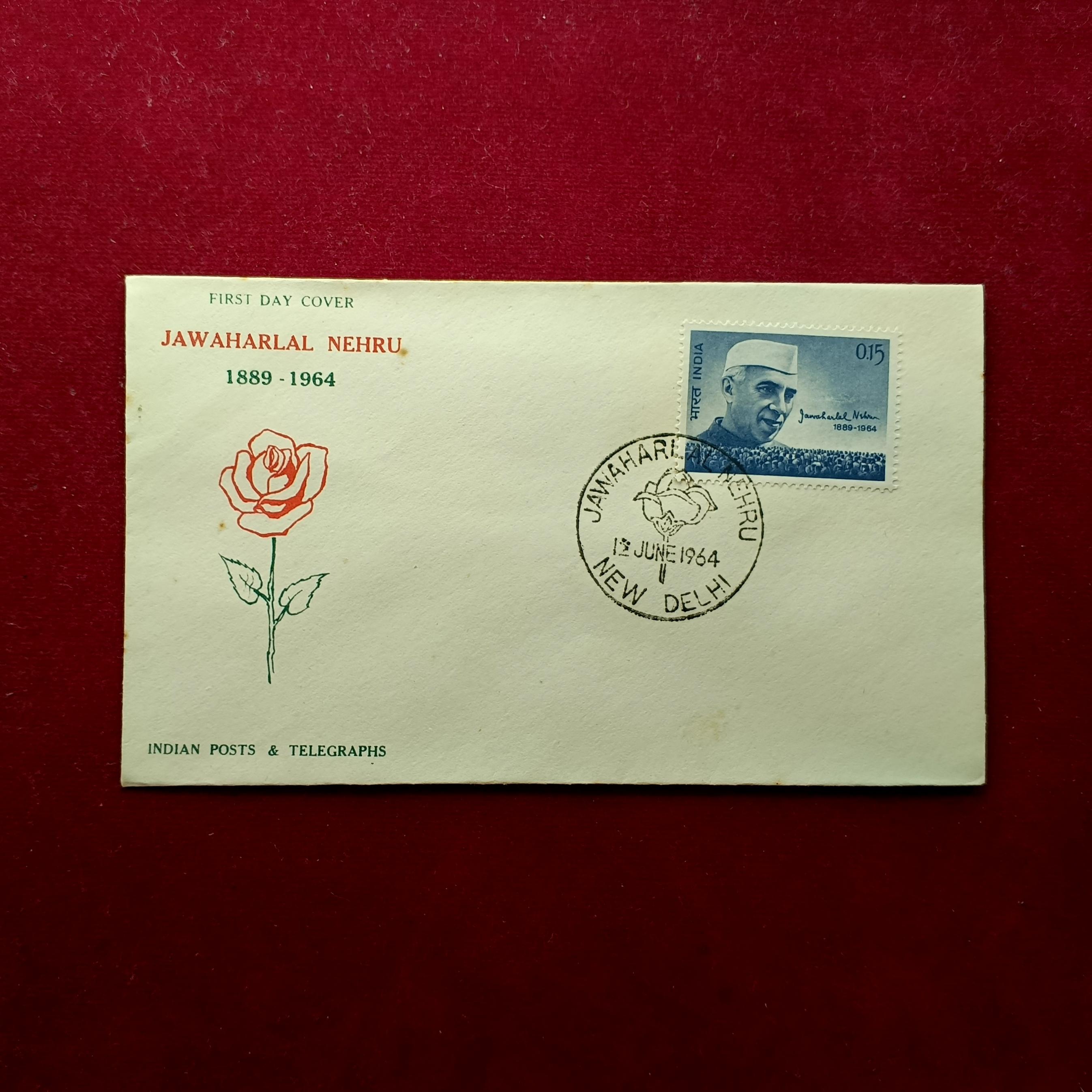 FDC:-  Jawaharlal Nehru 1964 New Delhi