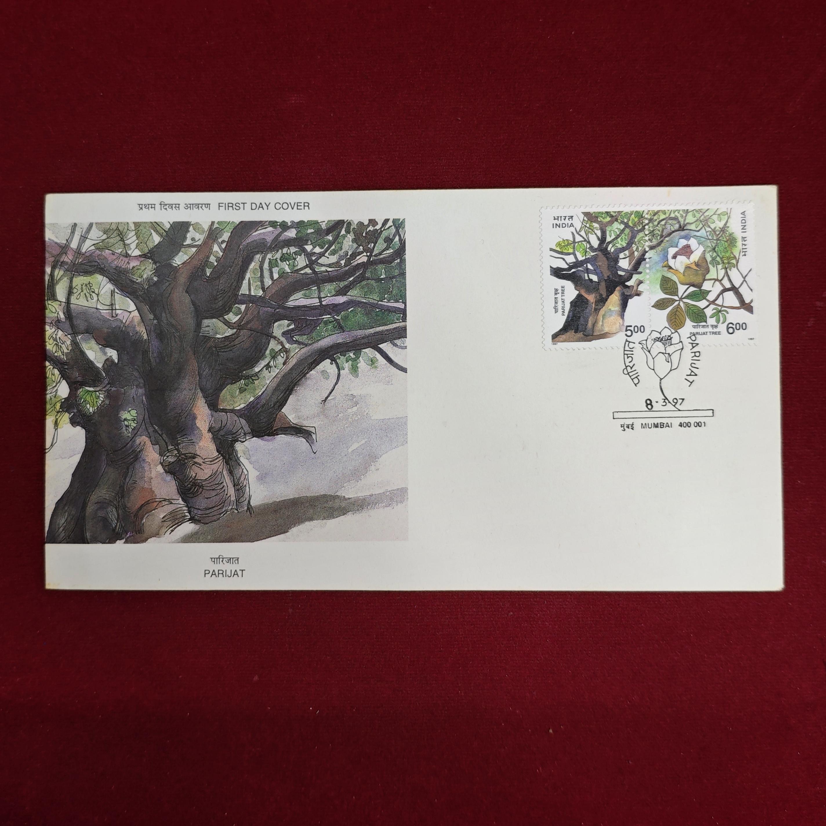 FDC - Parijat Tree 1997 (Mumbai)