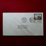 FDC :- United Nations 1951  — 10¢ “Economic and Social Council” Stamp, New York Cancellation