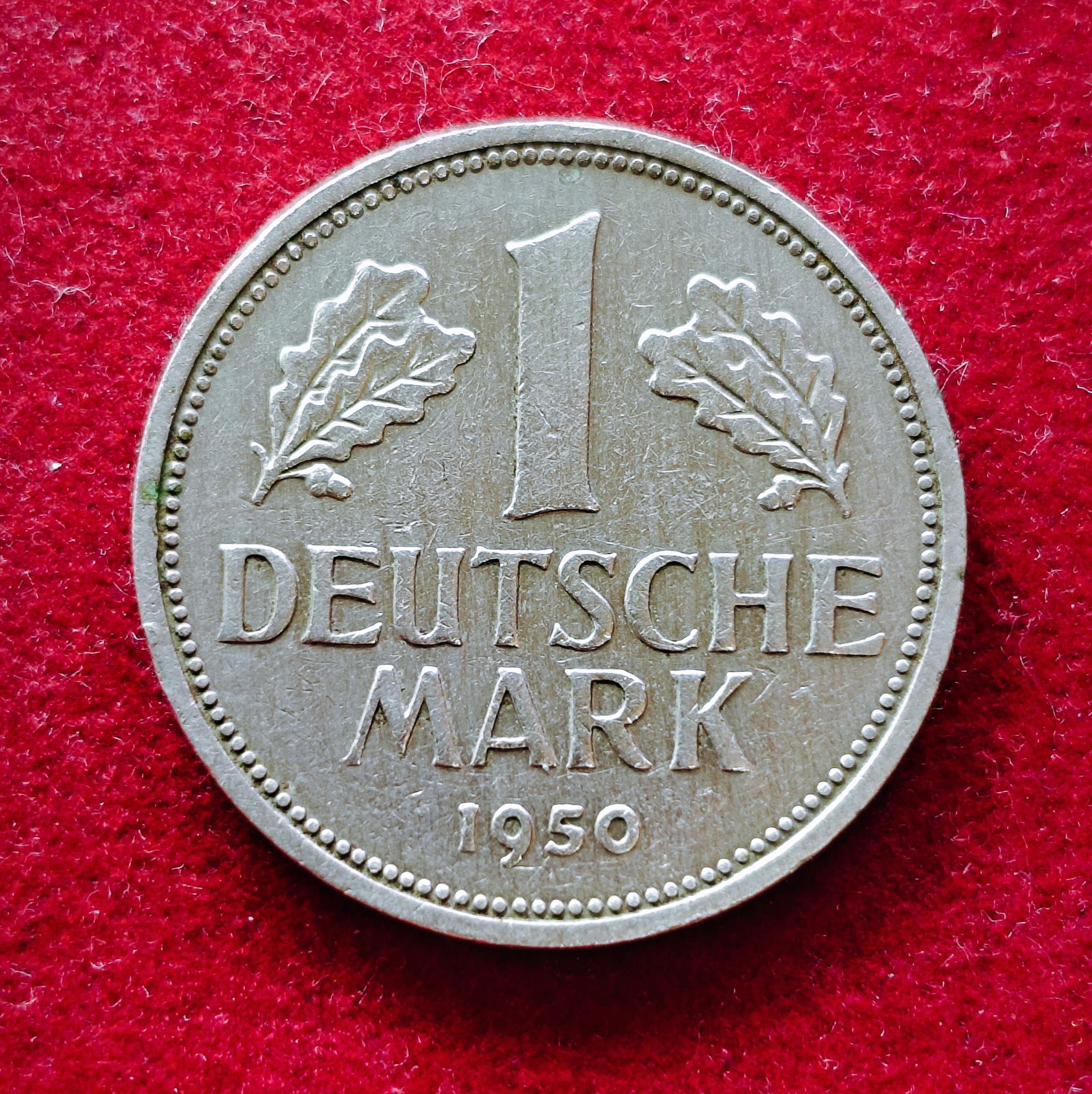 Federal Republic of Germany 1 Deutsche Mark 1950 Coin