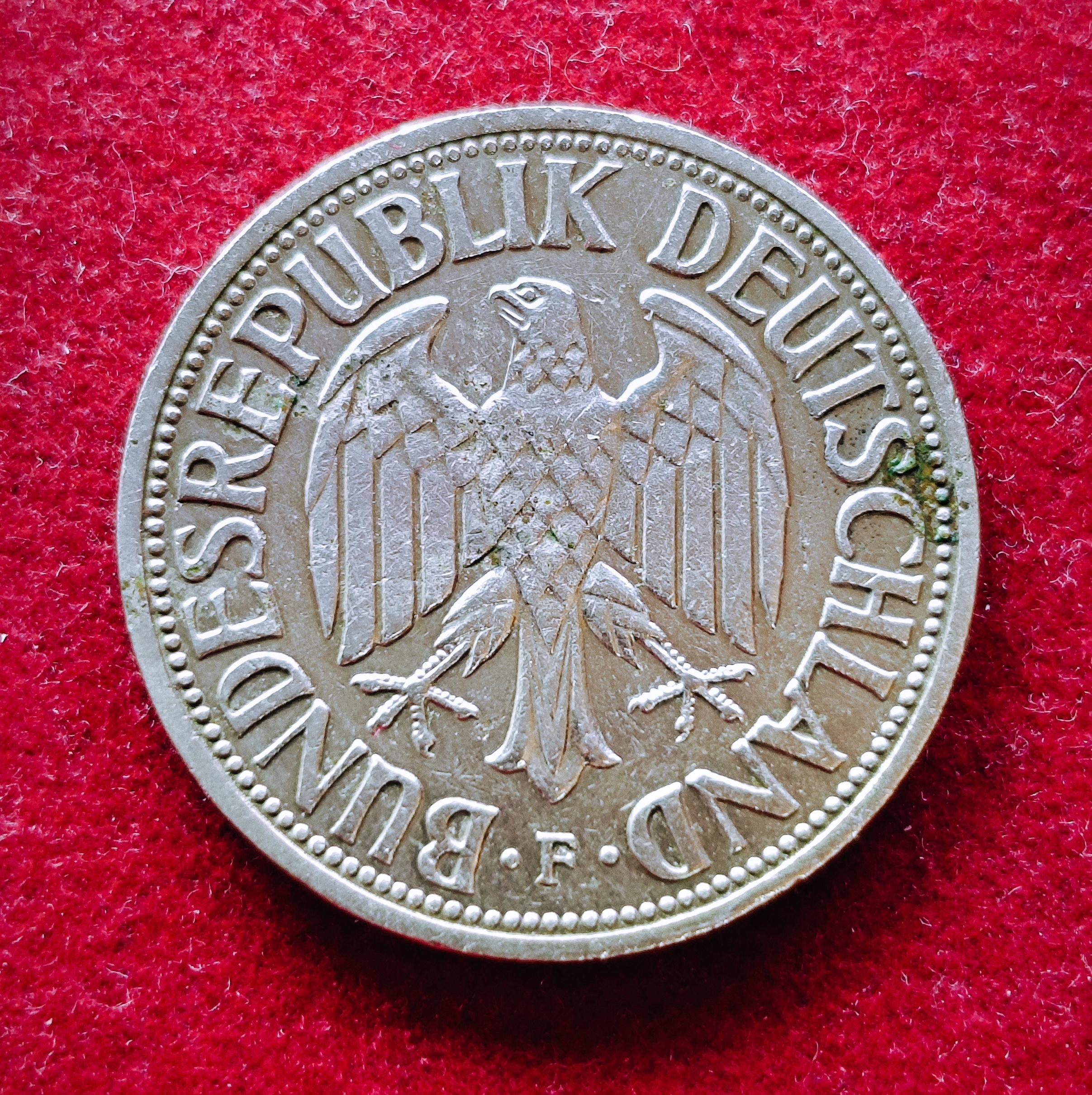 Federal Republic of Germany 1 Deutsche Mark 1950 Coin