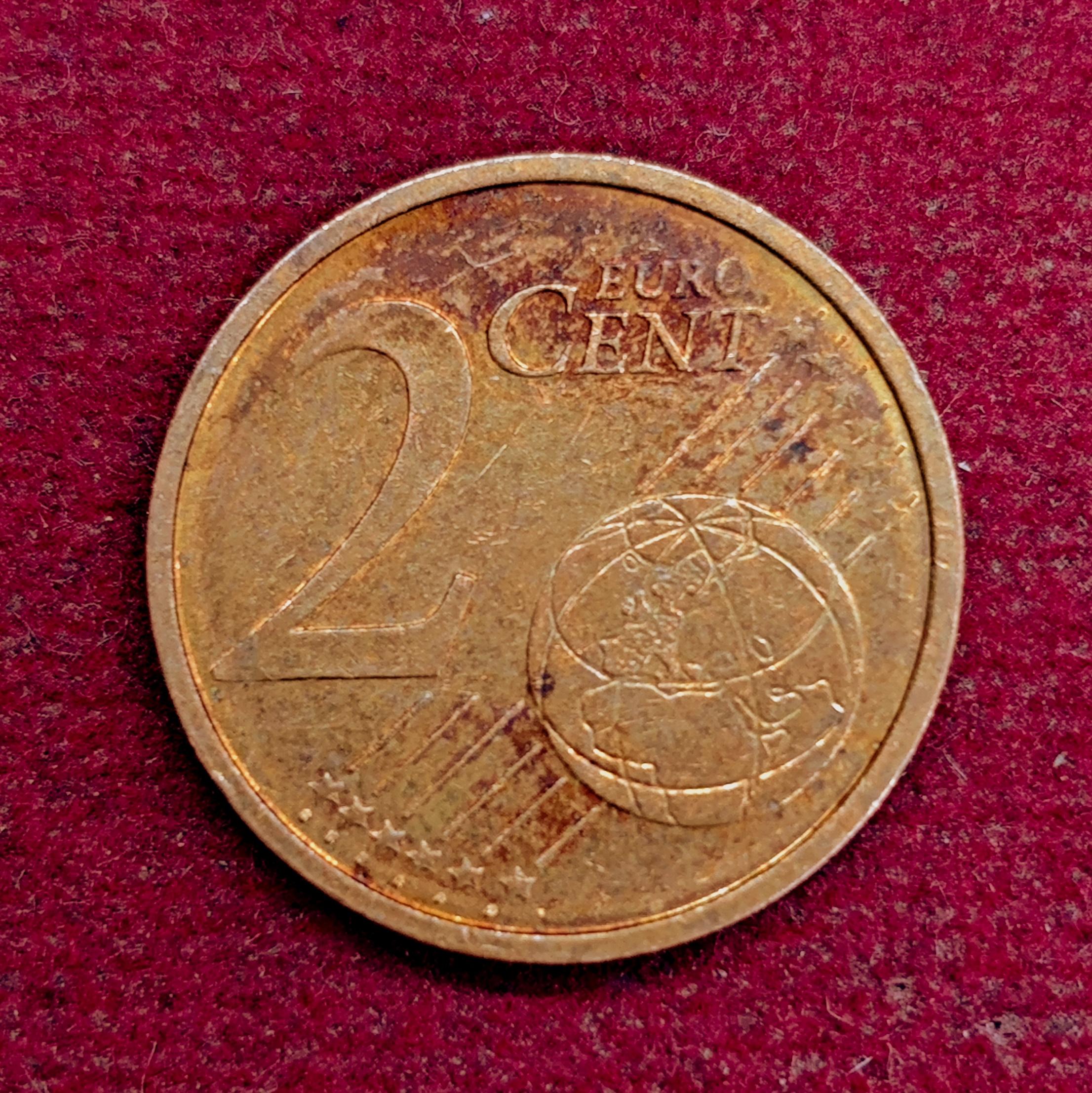 Federal Republic of Germany 2 Euro Cent 2008 Coin