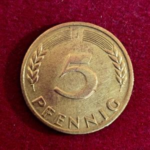 Federal Republic of Germany 5 Pfennig 1949 Coin