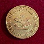 Federal Republic of Germany 5 Pfennig 1949 Coin