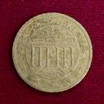 Federal Republic of Germany 50 Euro Cent 1st map 2002 Coin