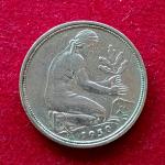 Federal Republic of Germany 50 Pfennig 1950 Coin
