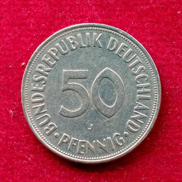 Federal Republic of Germany 50 Pfennig 1974 Coin