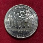 United States 1/4 Dollar "Washington Quarter" Harpers Ferry National Historical Park, West Virginia 2016 Coin D (Mint of Denver)