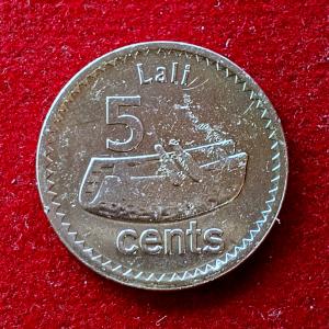 Fiji 5 Cents - Elizabeth II 2013 Coin