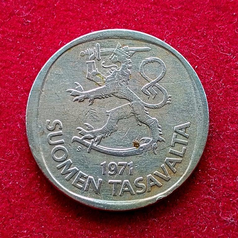 Finland 1 Markka 1971 Coin