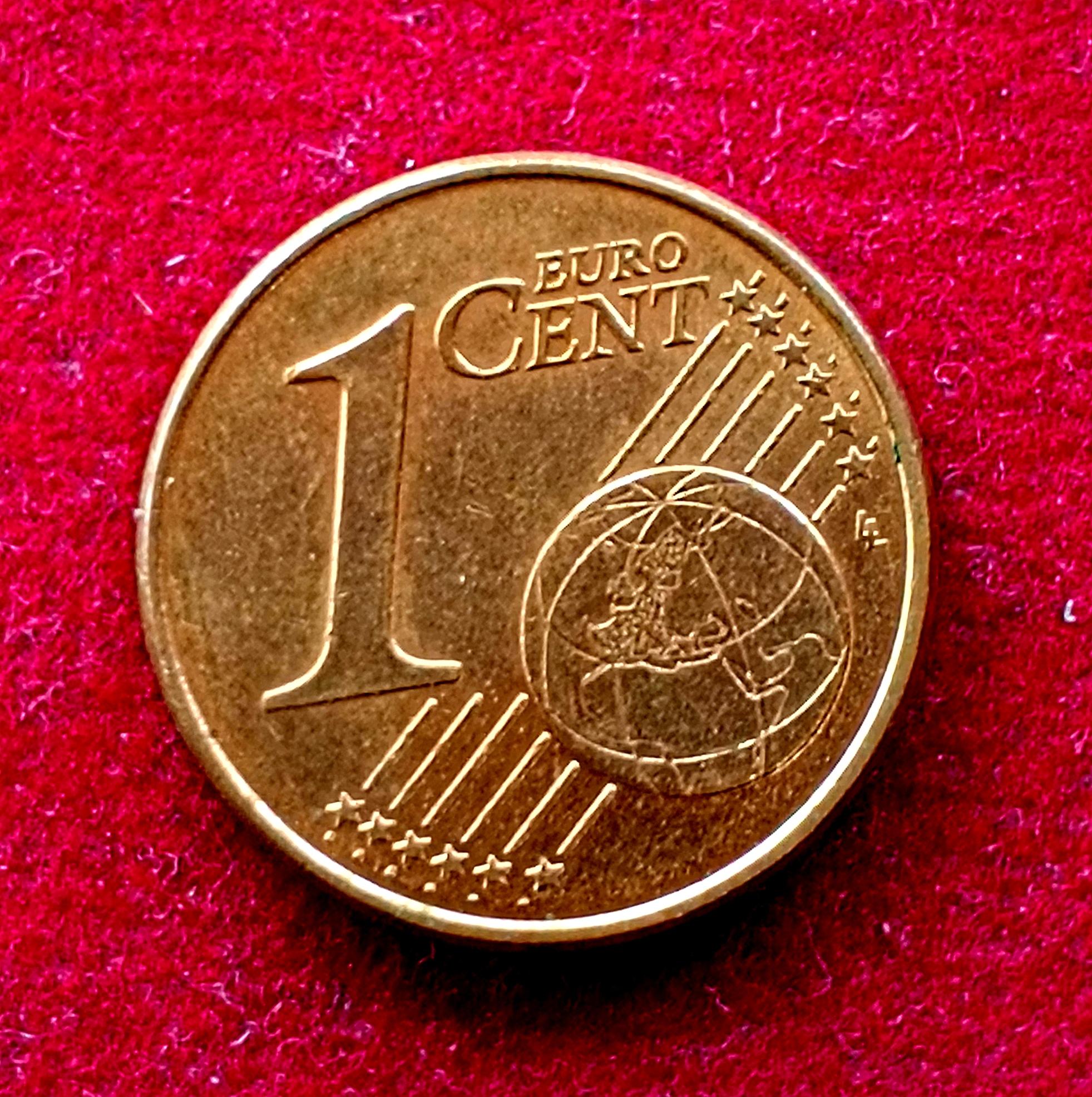 France 1 Euro Cent Coin