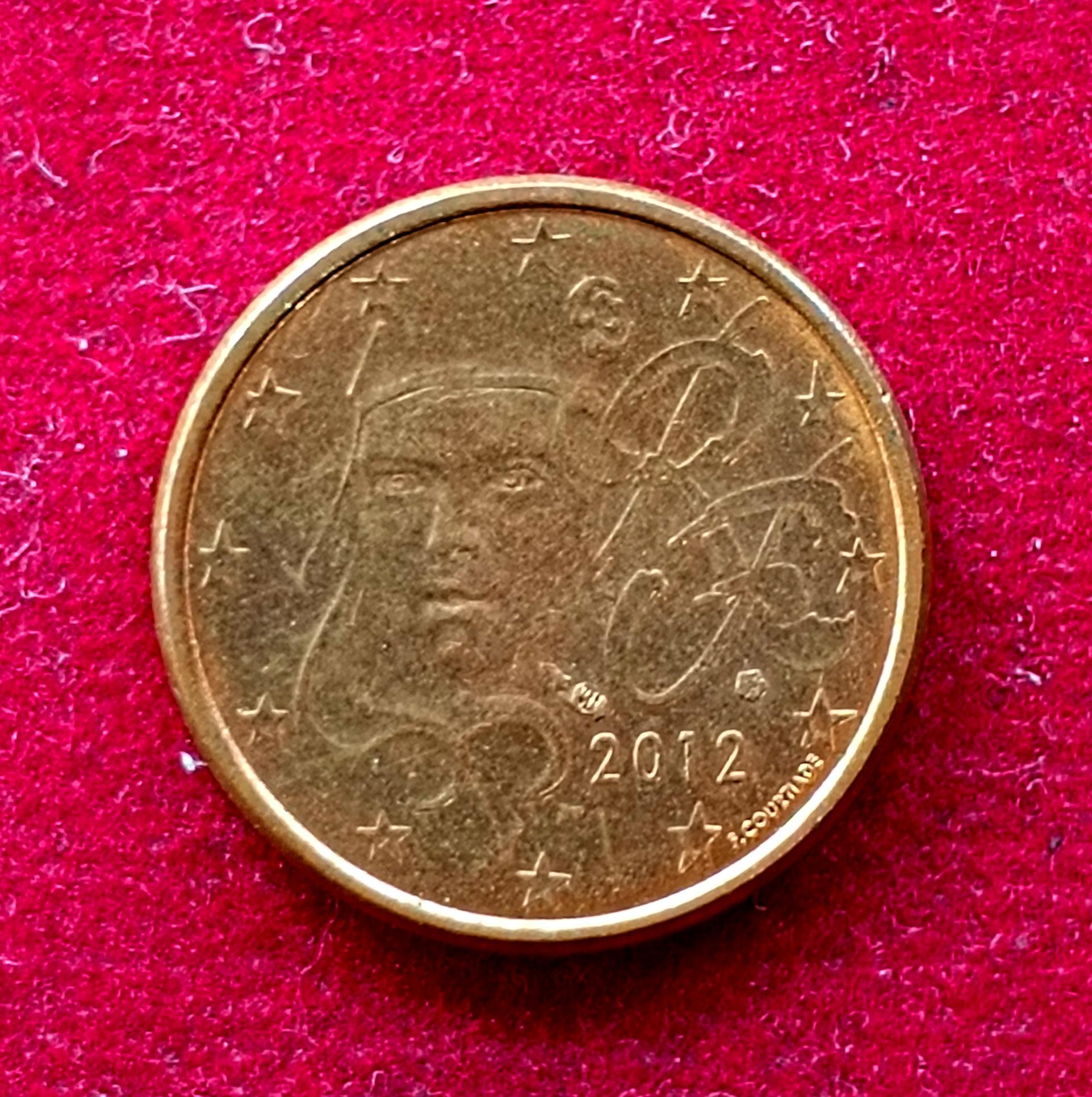 France 1 Euro Cent Coin