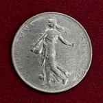 France 1 Franc Signature O. Roty 1961 Coin