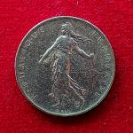France 1 Franc Signature O. Roty 1969 Coin