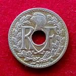 France 10 Centimes 1922 Coin