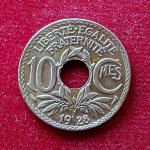 France 10 Centimes 1928 Coin