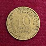 France 10 Centimes 1969 Coin