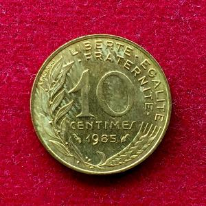 France 10 Centimes 1985 Coin