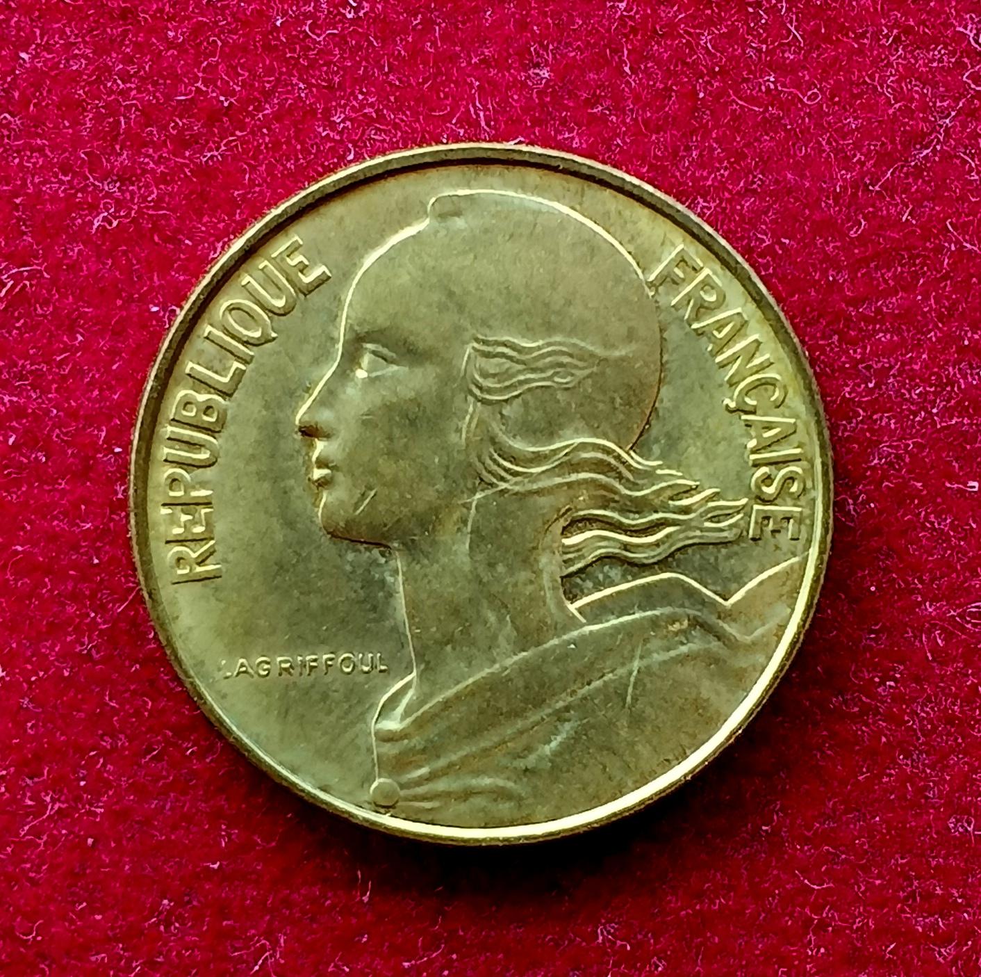 France 10 Centimes 1985 Coin