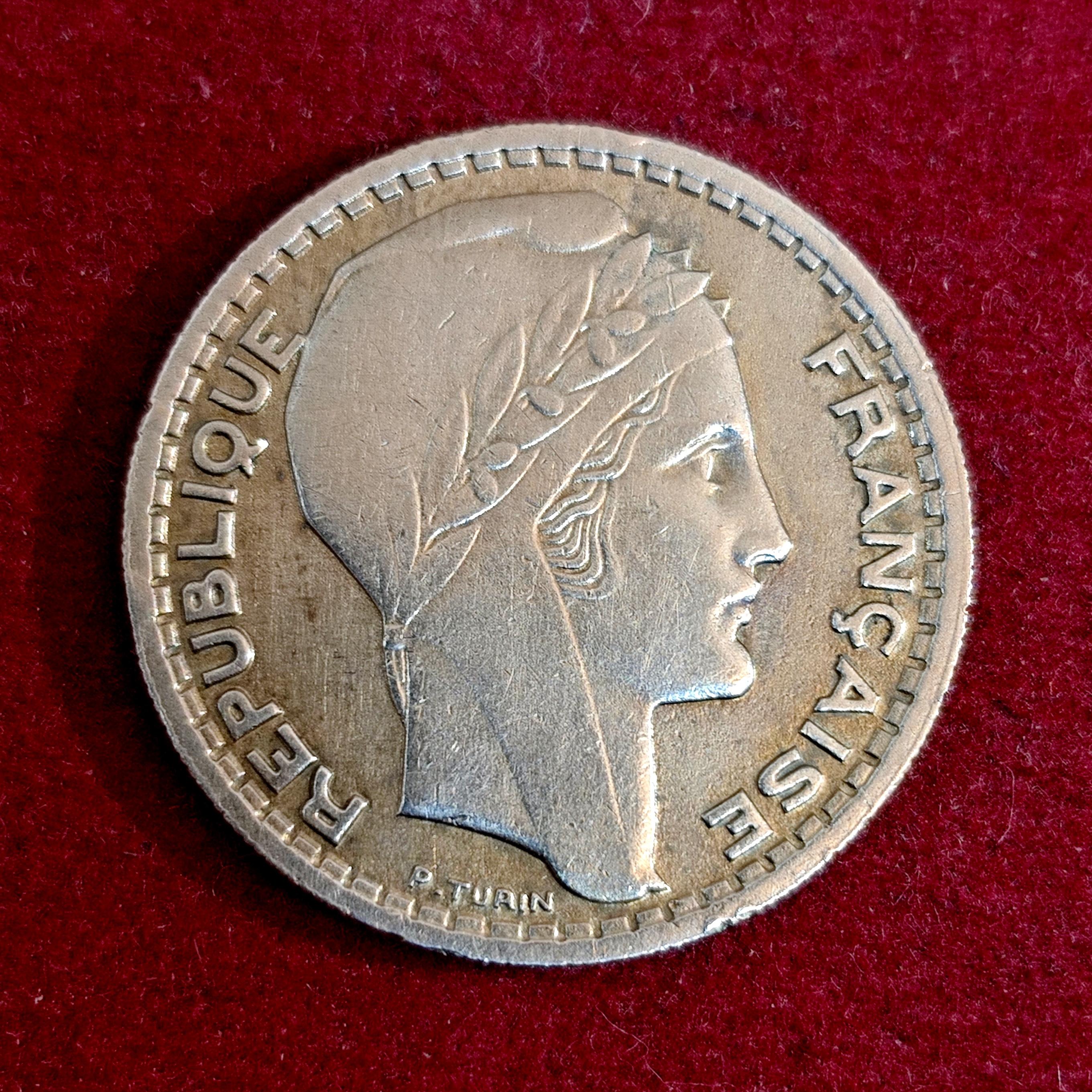 France 10 Francs 1949 Coin