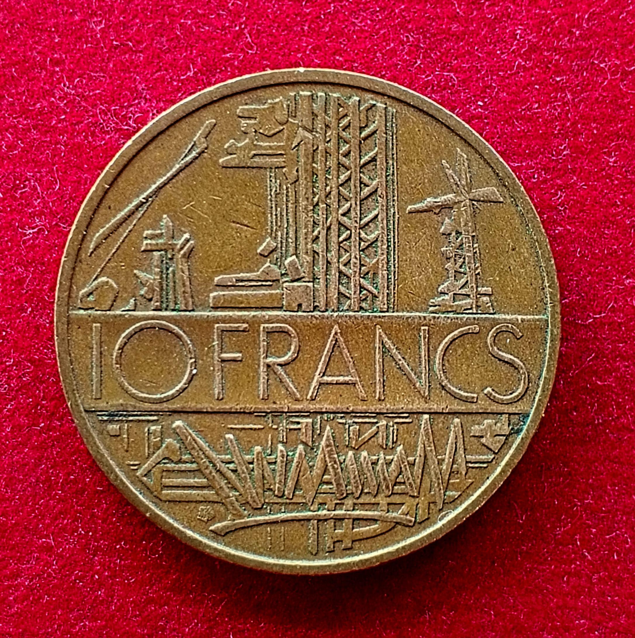 France 10 Francs 1979 Coin