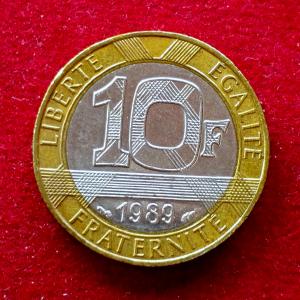 France 10 Francs 1989 Coin