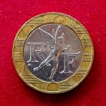 France 10 Francs 1989 Coin