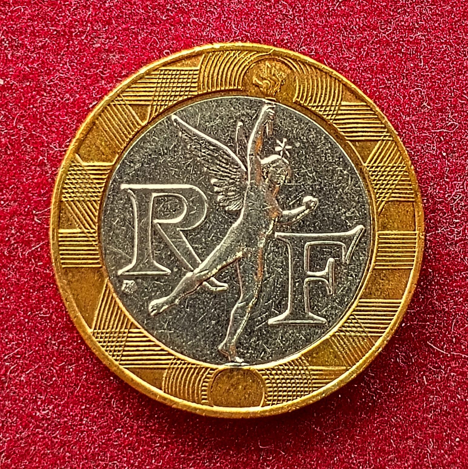 France 10 Francs 1991 Coin