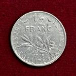 France 1/2 Franc signature "O. Roty" 1965 Coin