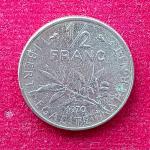 France 1/2 Franc signature "O. Roty" 1970 Coin