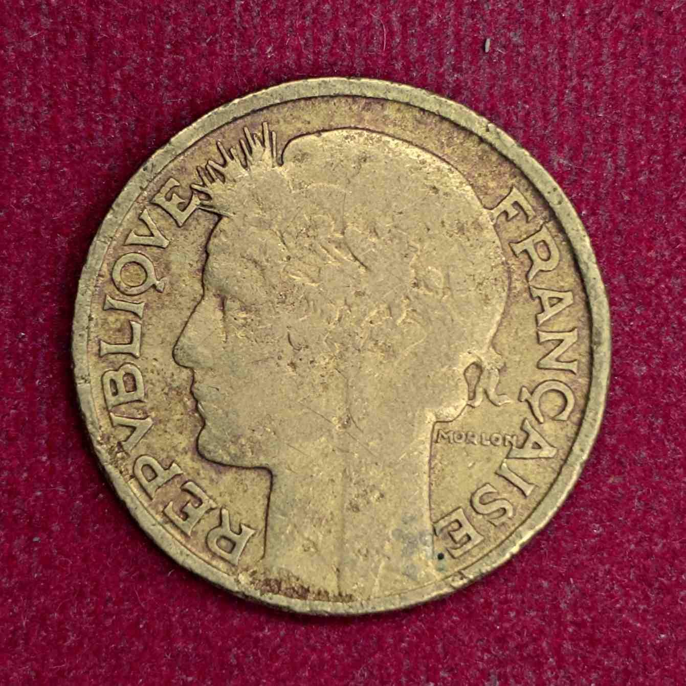 France 2 Francs 1931 Coin