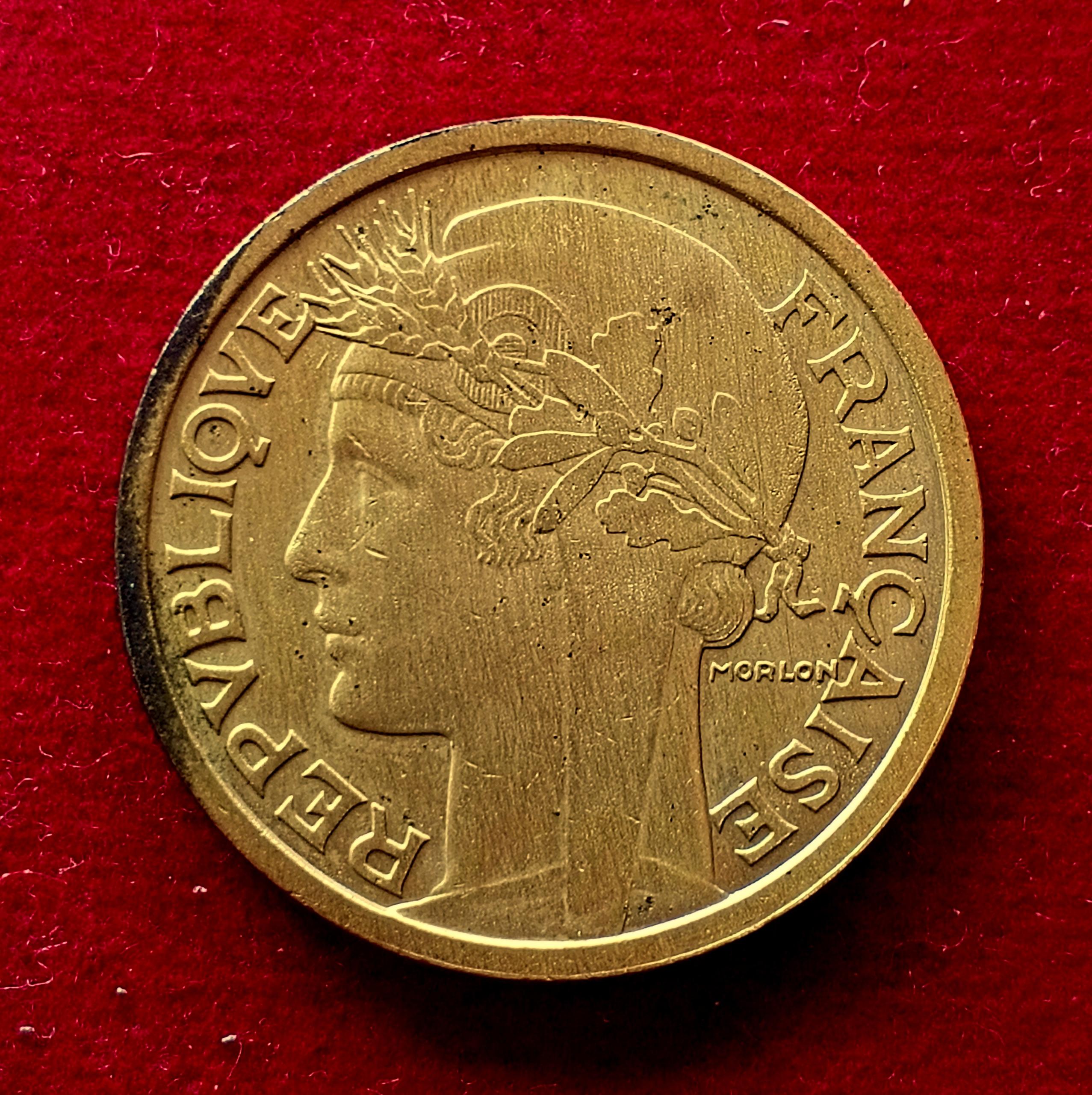 France 2 Francs 1938 Coin