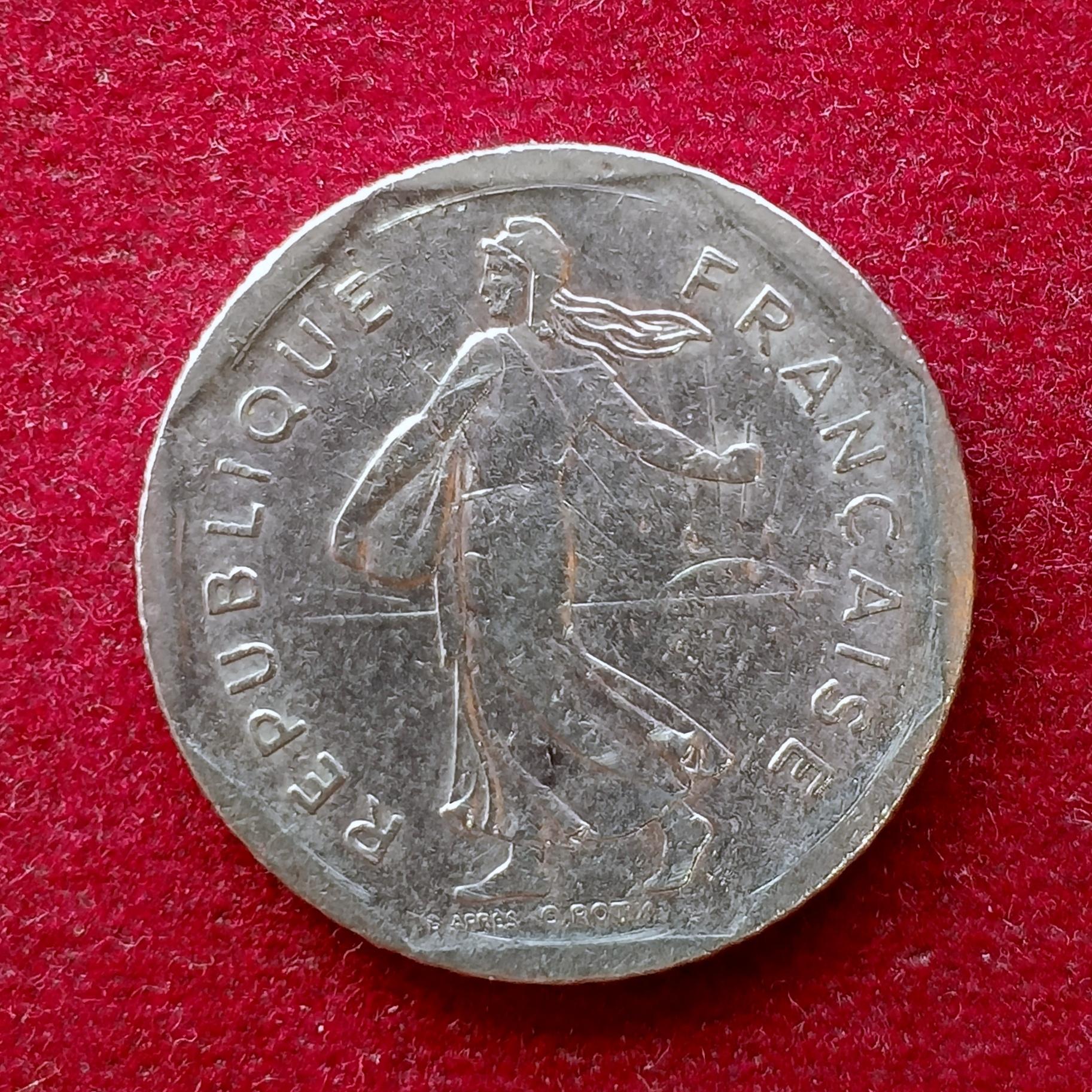 France 2 Francs 1981 Coin