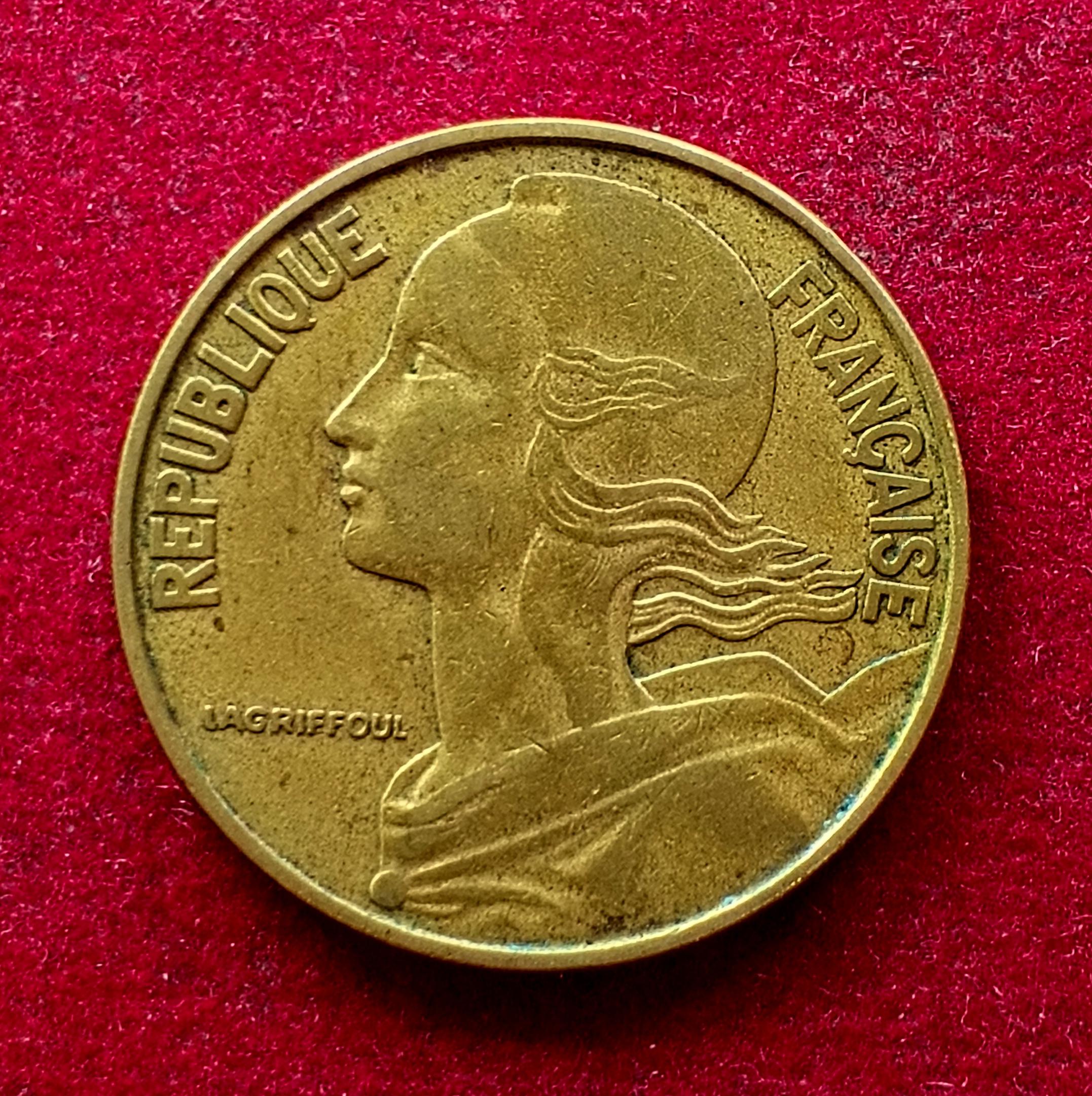 France 20 Centimes 1969 Coin