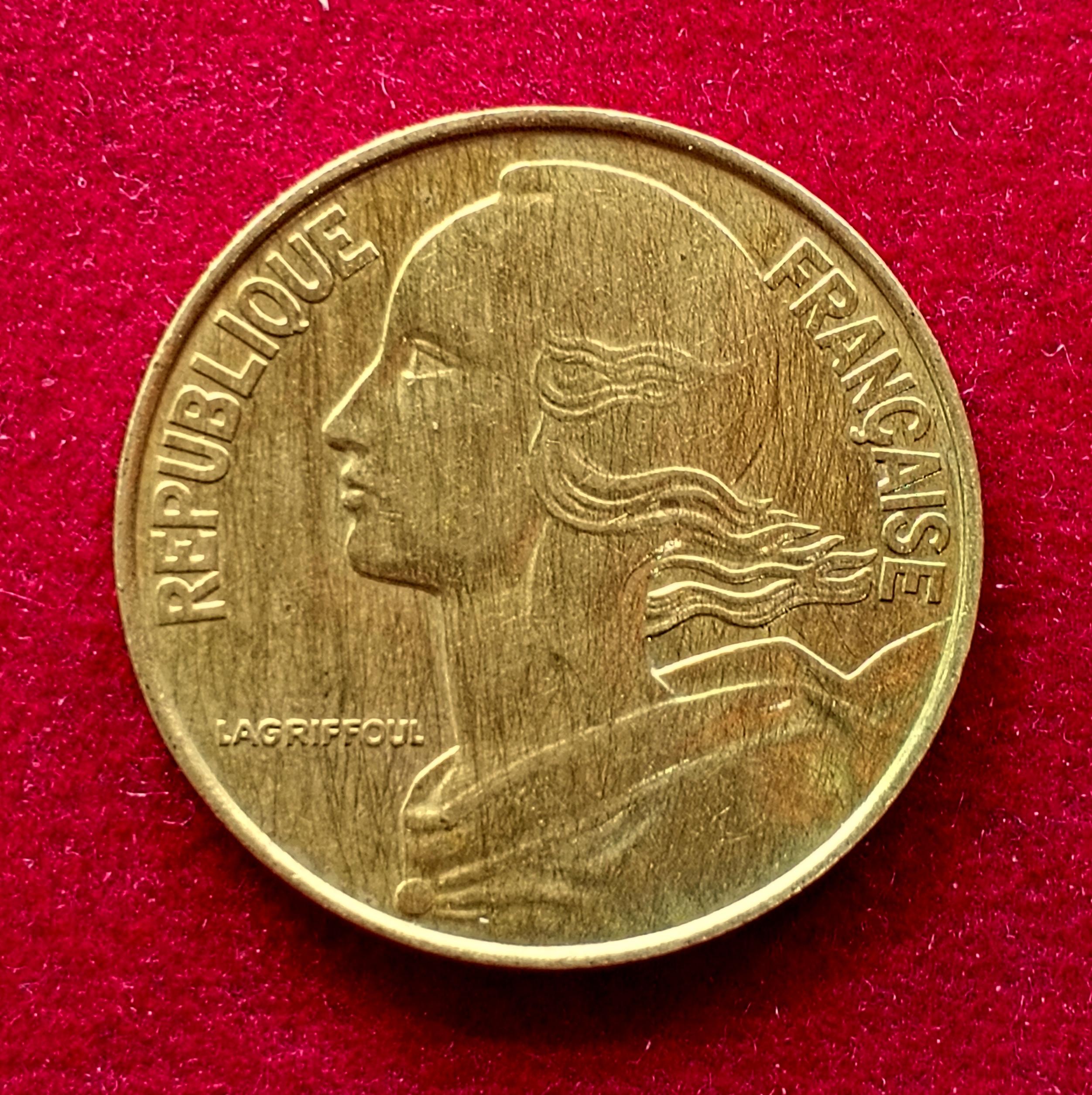 France 20 Centimes 1993 Coin