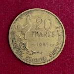 France 20 Francs 1951 Coin