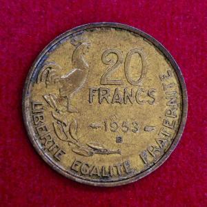 France 20 Francs 1953 Coin