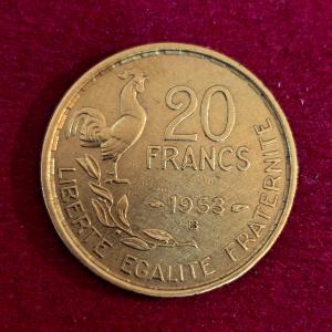France 20 Francs 1953 Coin