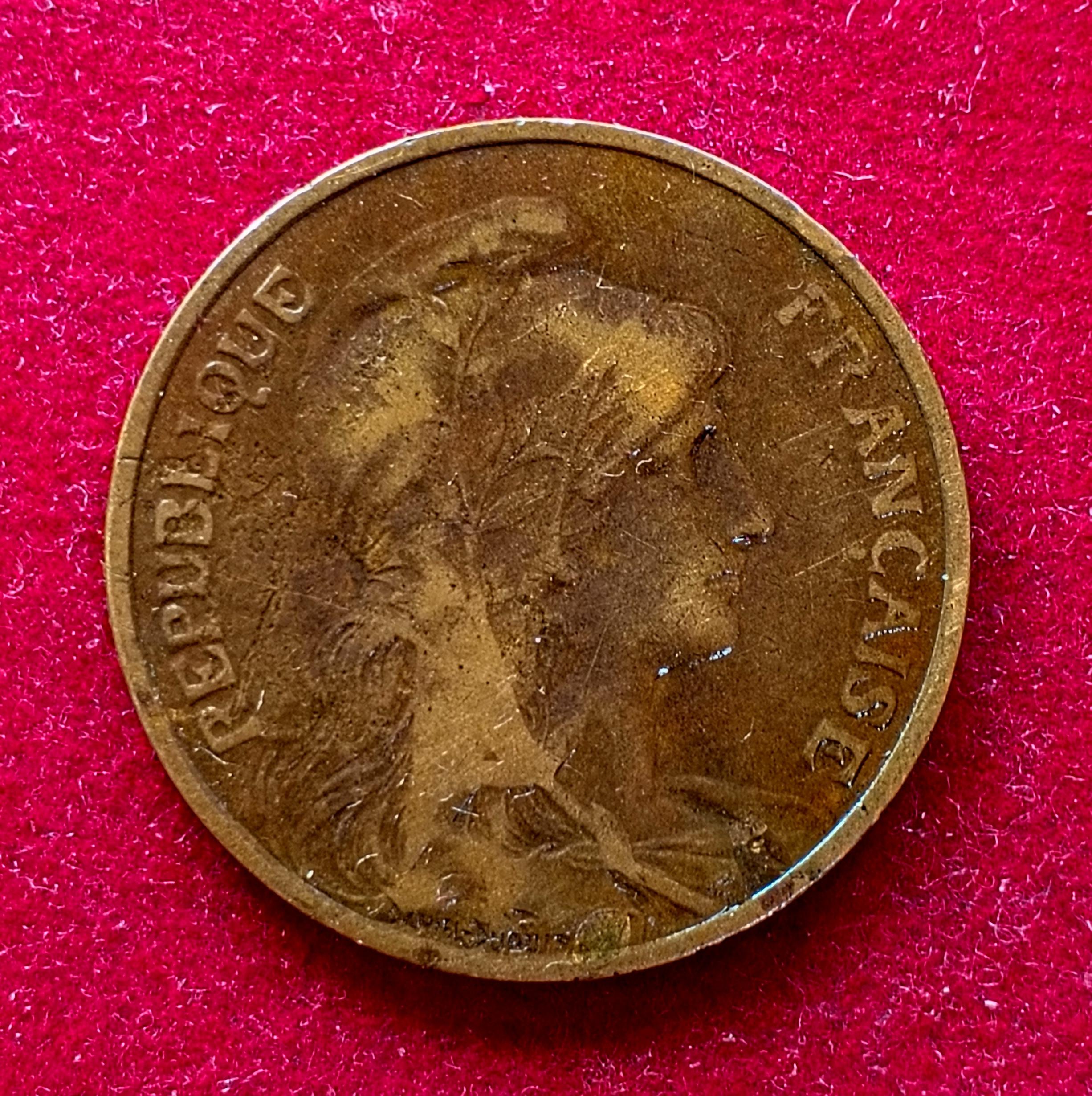 France 5 Centimes 1907 Coin