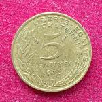 France 5 Centimes 1976 Coin