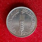 France 5 Centimes 5th republic 1962 Coin
