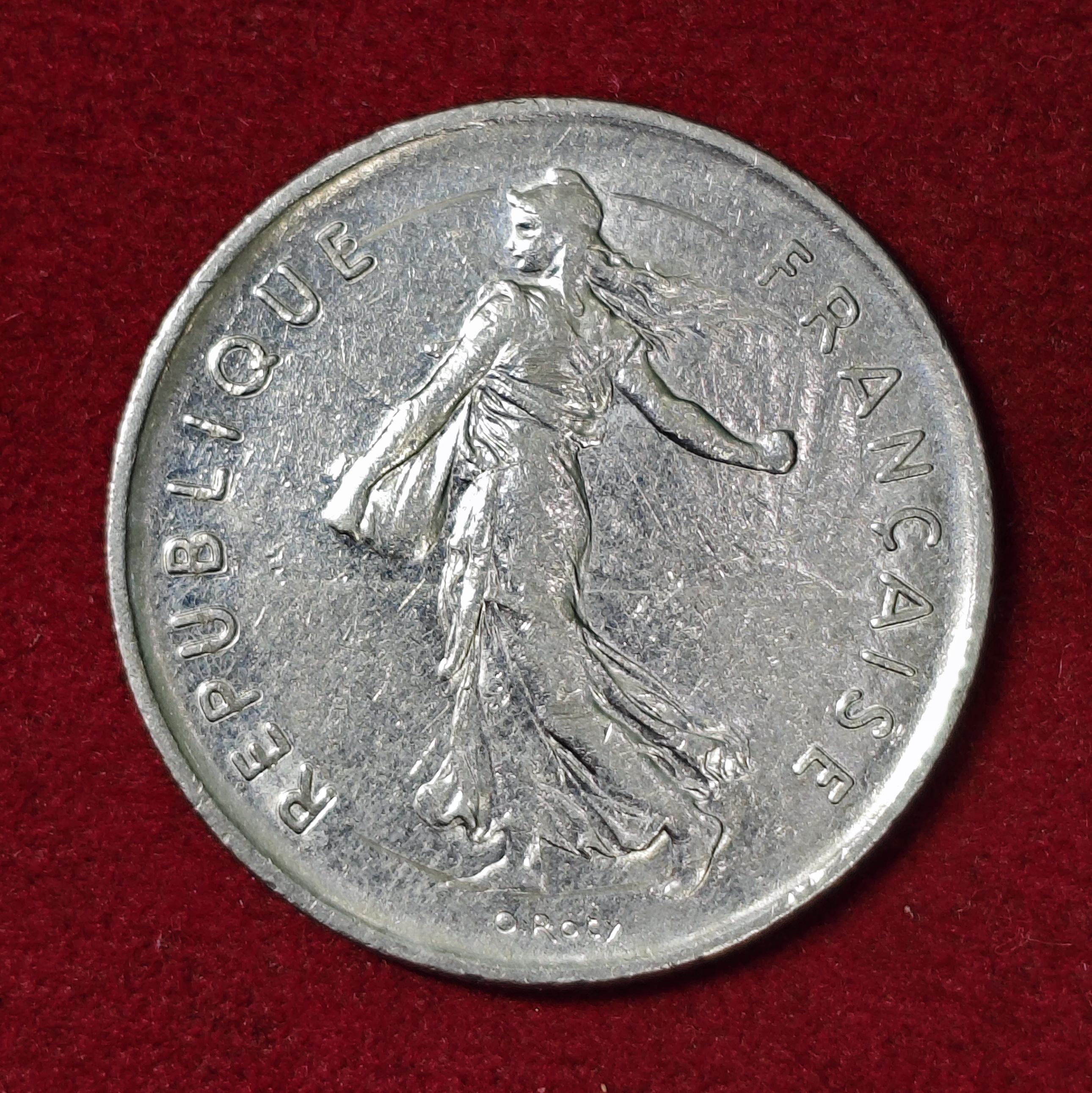 France 5 Francs 1970 Coin