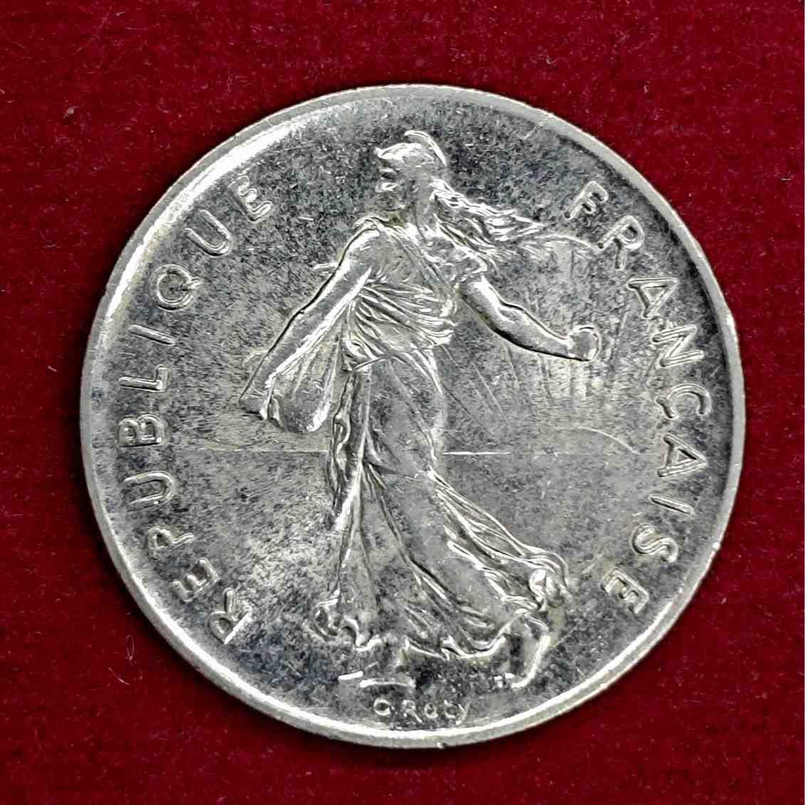 France 5 Francs 1992 Coin