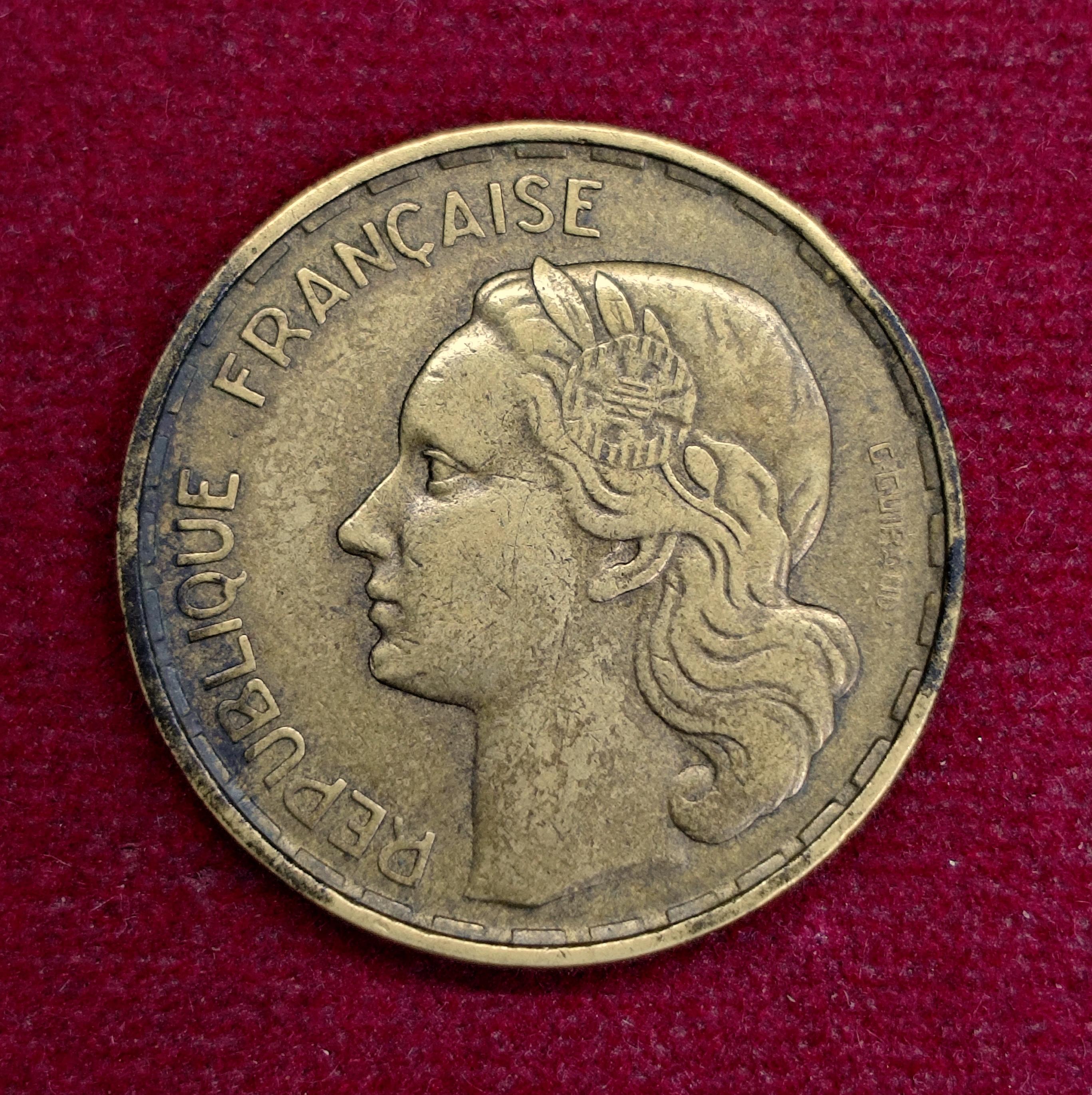France 50 Francs 1952 Coin