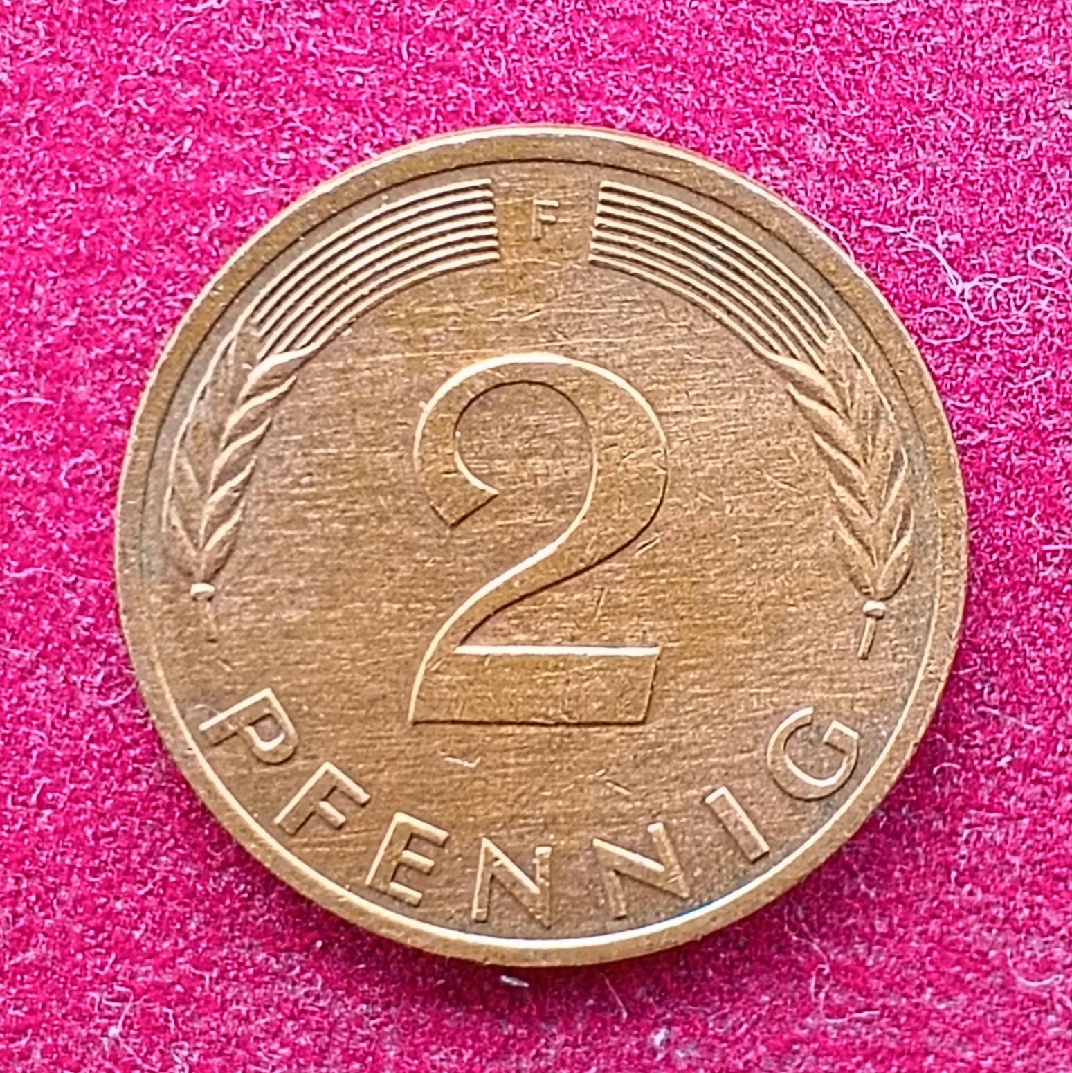 Germany 2 Pfennig 1978 Coin