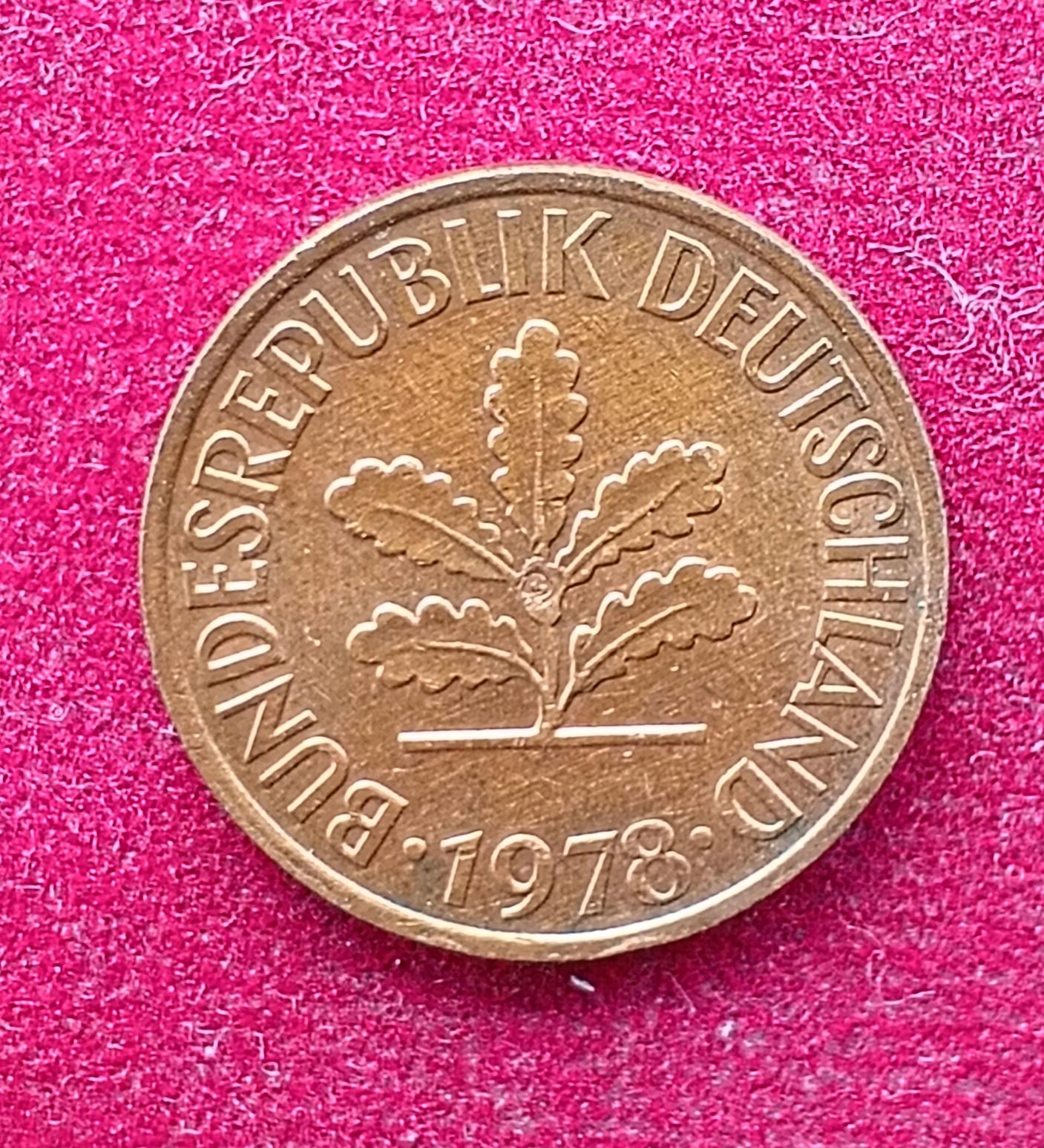 Germany 2 Pfennig 1978 Coin