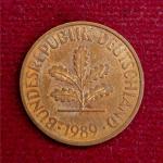 Germany 2 Pfennig 1989 Coin