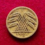 Germany 5 Reichspfennig 1924 Coin