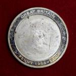 History of British Currency Commemorative Medallion – Great Britain Penny 1954–1970 (40mm)